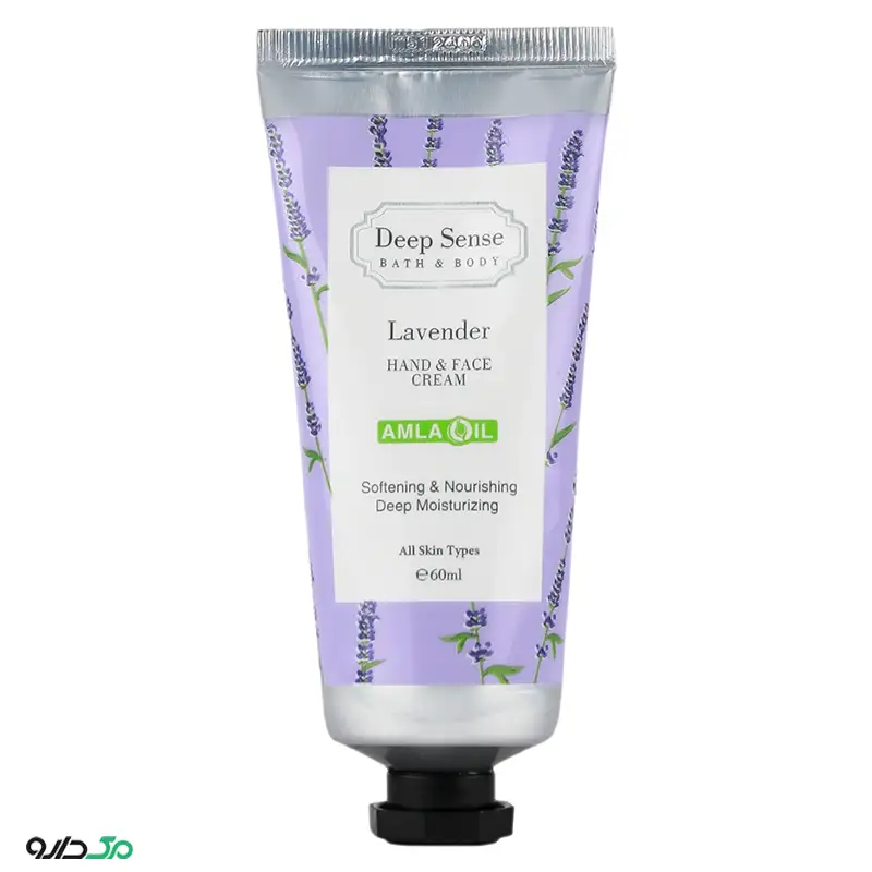 کرم مرطوب کننده دست و صورت لوندر دیپ سنس